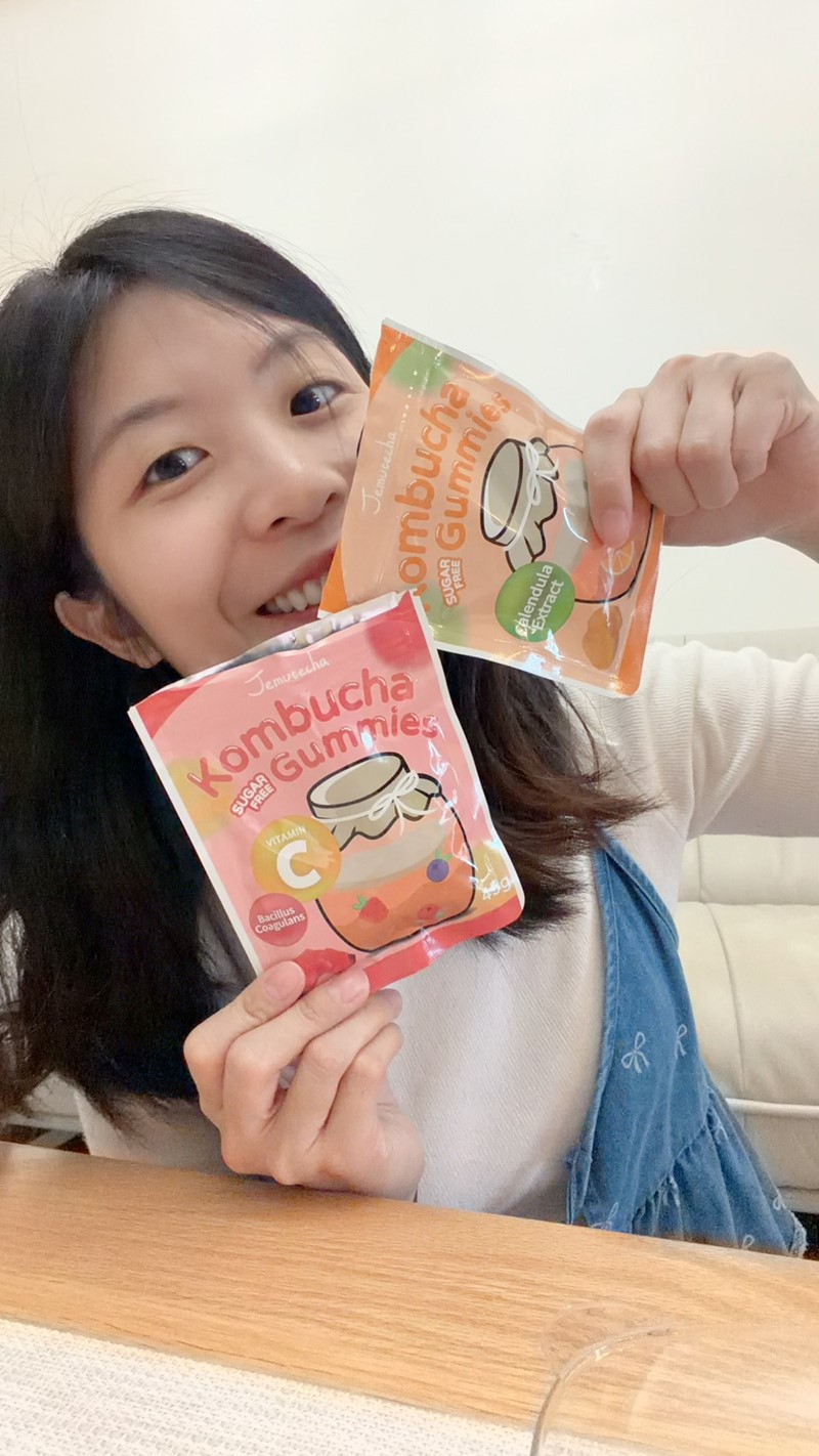 女人知己試用大隊,口碑行銷,部落客行銷,Jemutecha 康普茶無糖軟糖,無糖軟糖,機能軟糖,葉黃素,益生菌,有機酸,果寡糖,麥芽糖醇糖漿,熱量低,添加自然代糖